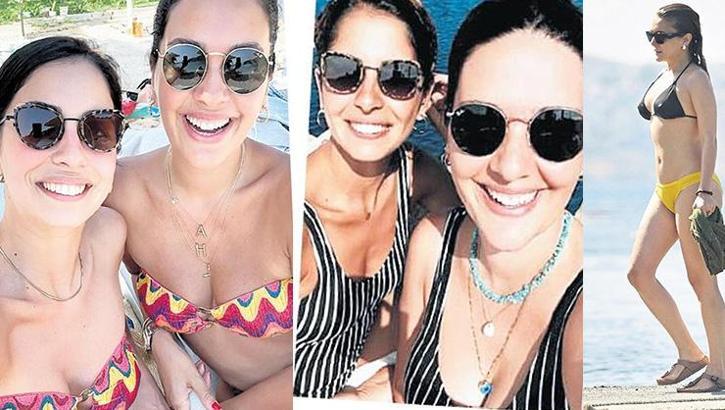 Ünlülerin düşman çatlatan tatil keyifleri!