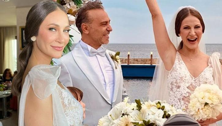 5 yıllık ilişkide mutlu son! Ece Dizdar ve Serdar Orçin evlendi