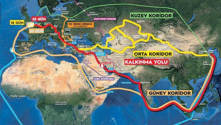 Türkiye dünyayı 'demir ağlarla' bağlayacak