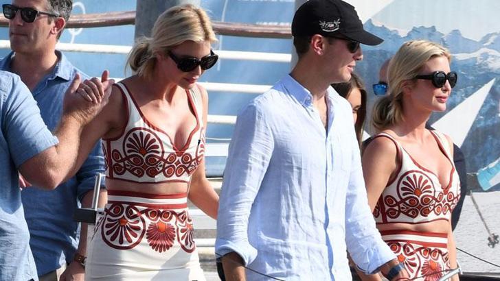 Jeff Bezos'un 3 gün 3 gece sürecek düğünü için İtalya'ya giden Ivanka Trump, göz kamaştırdı!