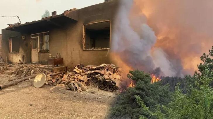 Orman yangınlarına müdahale devam ediyor! 7 köy boşaltıldı