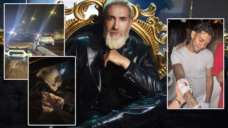 Tarık Mengüç'ün oğlu Baran Mengüç Çeşme'de trafik kazası geçirdi!