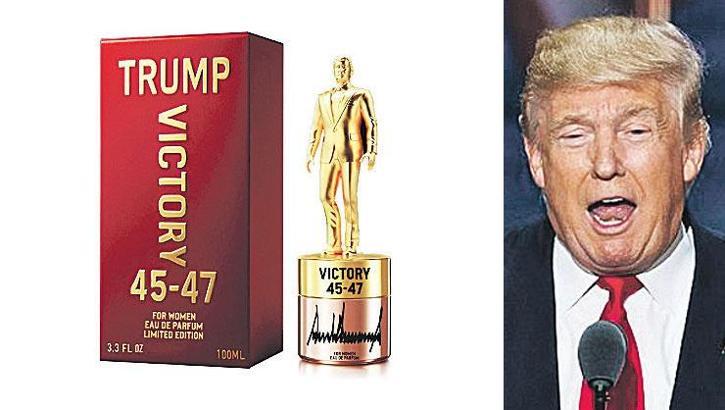 Parfümü sıkan Trump gibi kokacak