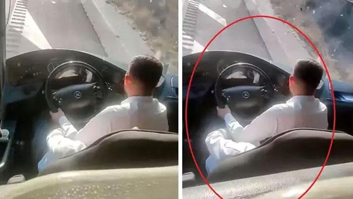 Muavinden hayat kurtaran refleks! Büyük bir facia olabilirdi