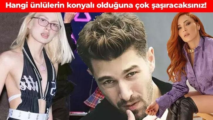 Hangi ünlülerin Konyalı olduğu ortaya çıktı! Ekranları süsleyen oyuncular, kulaklarımızın pasını silen şarkıcılar...