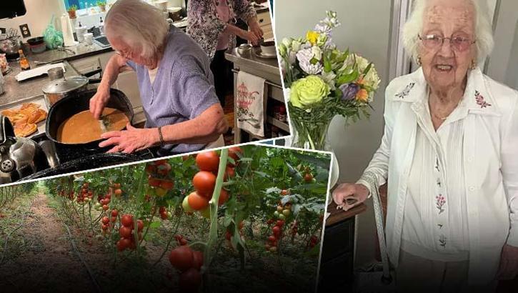 Yaşlı kadın 101 yaşında hayata meydan okuyor! Uzun yaşam sırlarını paylaştı: Meğer bu 3 kurala uymak yetiyormuş...