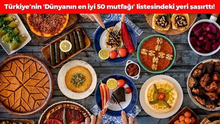 TasteAtlas dünyanın en iyi 50 mutfağını açıkladı! Türkiye'nin sırası ve zirvedeki ülke tartışma konusu oldu