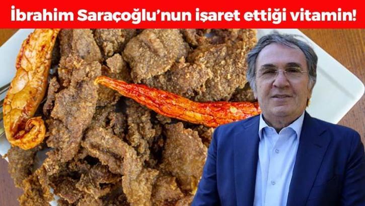 İbrahim Saraçoğlu en marifetli vitamin diyor! Eksiği kemik erimesi ve bel bükülmesine neden oluyor, şekere karşı bile etkili!