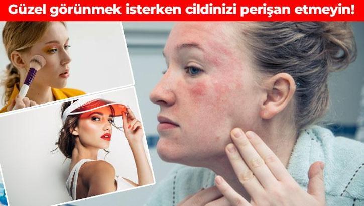 Makyaj yaparken tekrar tekrar düşünün! Gözenekleri tıpa gibi tıkıyor: Cildi 10 yaş birden yaşlandırıyor