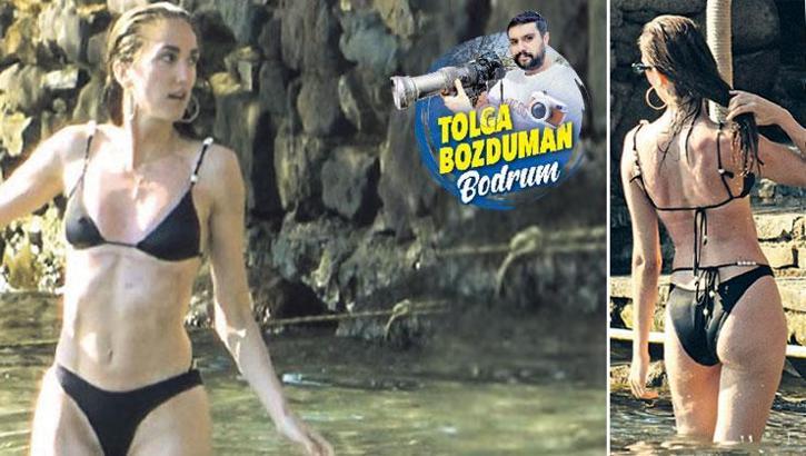 Bodrum'un kraliçesi! 2024 Türkiye Güzeli soluğu tatilde aldı