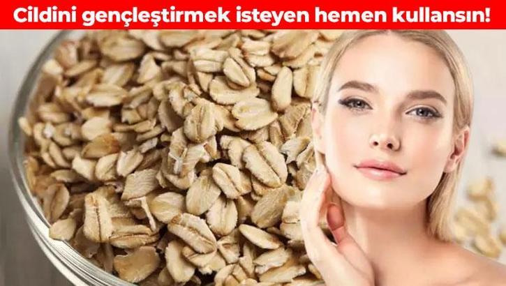 2 malzemeyle hazırlanan doğal maske! Cilde resmen reset atıyor: 10 yaş birden gençleştiriyor