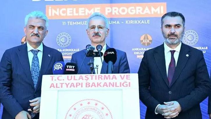 Bakan Uraloğlu açıkladı: 80 dakikalık yol 43 dakikaya düşecek