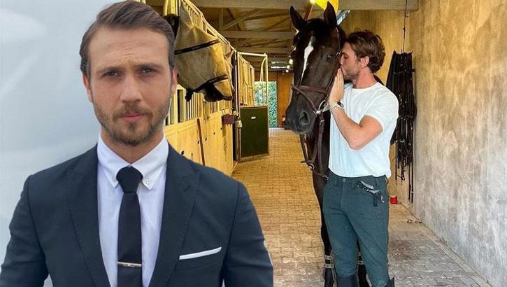 Aras Bulut İynemli at çitliğinde! Pozlarına beğeni yağıyor