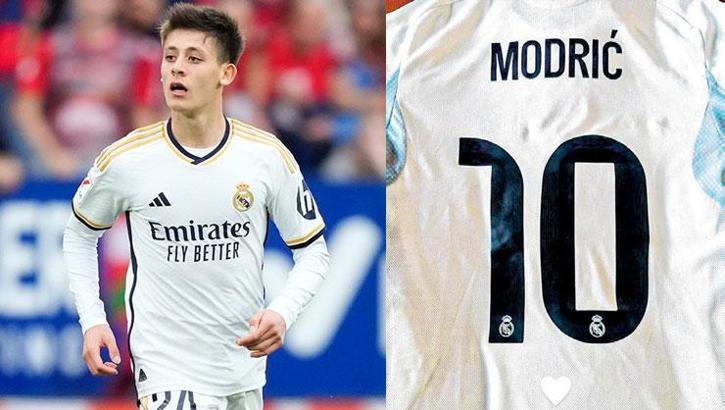 Modric'ten Arda'ya 10 numaralı forma