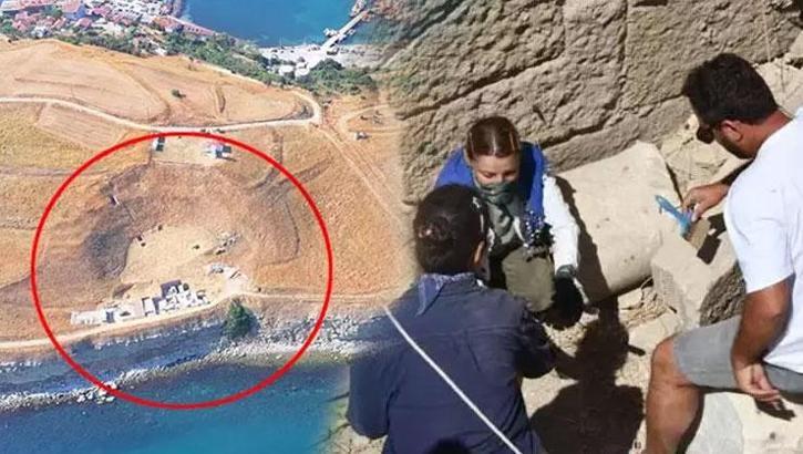 Kentte toprak altından hazine çıktı! Henüz dörtte biri kazıldı