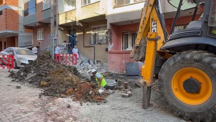 Küçükçekmece'de doğal gaz borusunda patlama: 2 işçi yaralandı