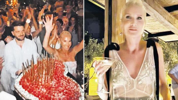 Yosun Mermerci'den 50'inci yaşa iki gün iki gece parti