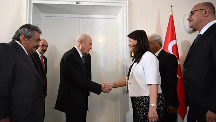 DEM Parti heyetinden Bahçeli'ye ziyaret