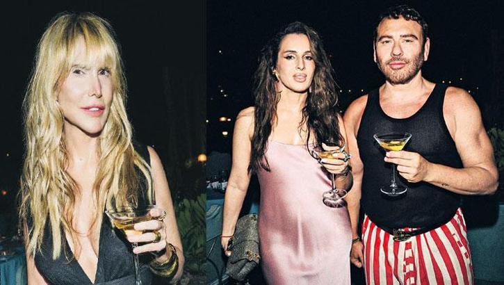 Mert Alaş ve ortağı Bodrum'da yaz partisi verdi