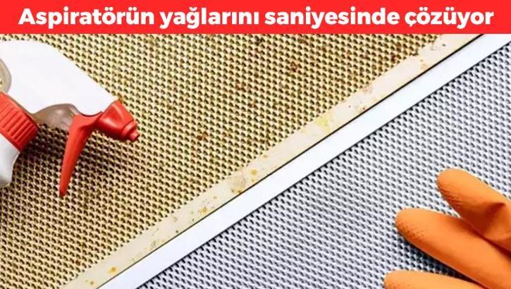 Aspiratörün yağlarını saniyesinde çözüyor! Birkaç dakika uygulamak yeterli: Performansını ikiye katlıyor, biriken yağları anında söküp atıyor