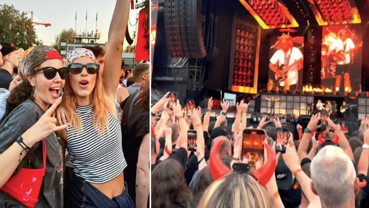 AC/DC rüzgârı Baltıklar'da esti