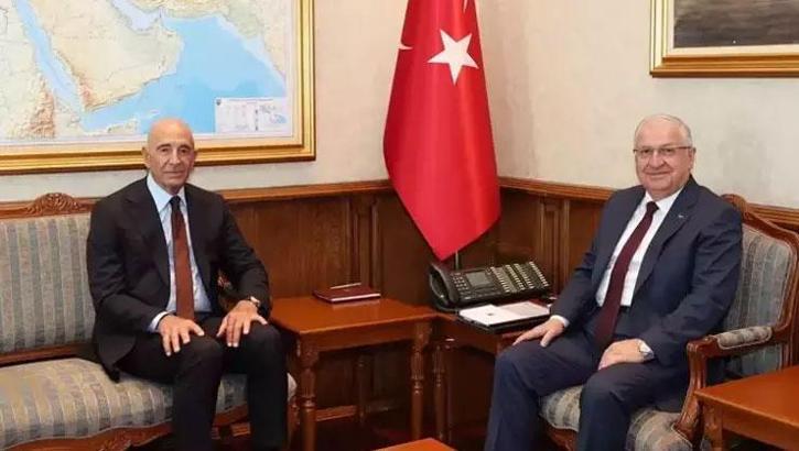Bakan Güler, ABD’nin Ankara Büyükelçisi Barrack’ı kabul etti