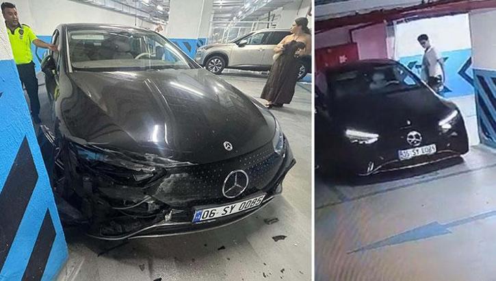 7 milyon liralık otomobili pert etti! 'Olur böyle şeyler' deyip vale ücretini bile geri vermediler