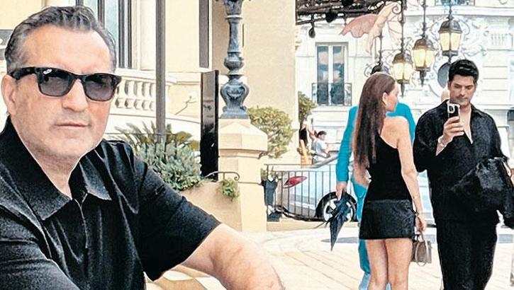 Rafet El Roman'ın Monako pozunda sürpriz ikili