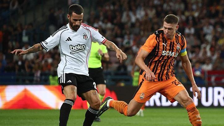 Beşiktaş, Shakhtar Donetsk'e boyun eğdi! Yoluna Konferans Ligi'nde devam edecek