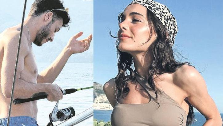 Balığa niyet kestaneye kısmet! Eğlenceli anlarını ölümsüzleştirdi