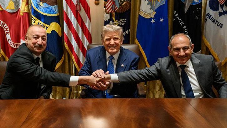 Beyaz Saray'da tarihi zirve! Trump: Azerbaycan ve Ermenistan 35 yıl boyunca savaştılar ve şimdi dost oldular