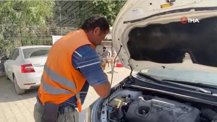 Kaputta miyavlayan kediyi çıkarınca hayatının şokunu yaşadı