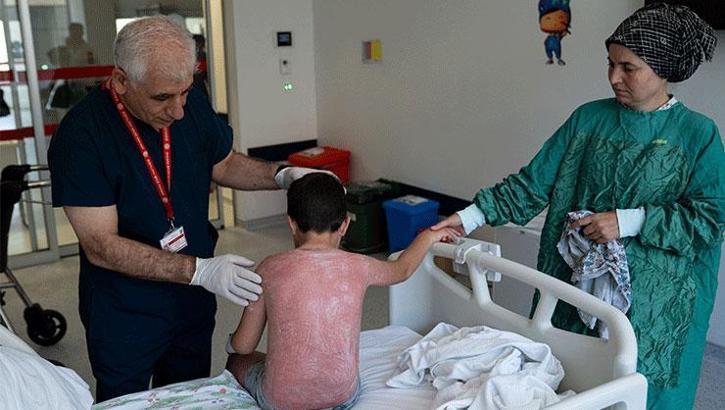 Deniz keyfi kabusa döndü! 4 saatte bu hale geldi: Babanın sözleri 'pes' dedirtti