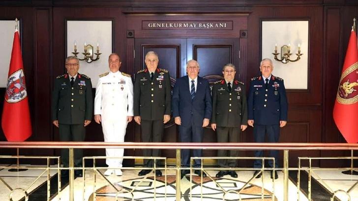 Genelkurmay Başkanlığı'nda devir teslim töreni