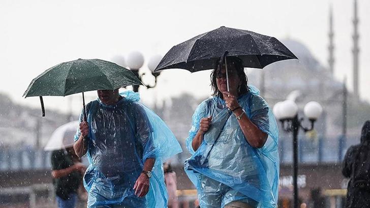 Meteoroloji'den İstanbul için sağanak yağış uyarısı