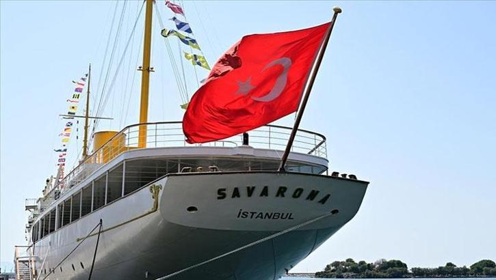 Atatürk'ün manevi mirası Savarona yatı pazar günü İstanbul Boğazı'nı selamlayacak