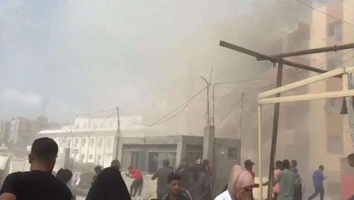 İsrail, Gazze’de hastaneyi vurdu! Çok sayıda ölü var