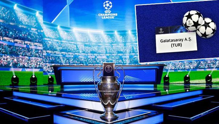 Galatasaray'ın Şampiyonlar Ligi'ndeki rakipleri belli oldu