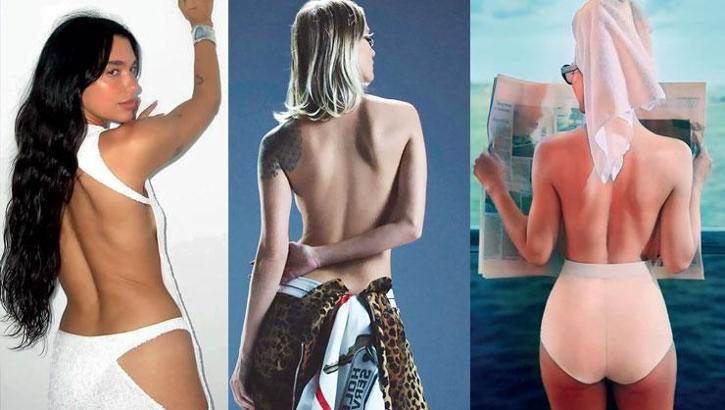 Ünlüler camiasında 'Gör beni ama arkadan' akımı hızla yayılıyor