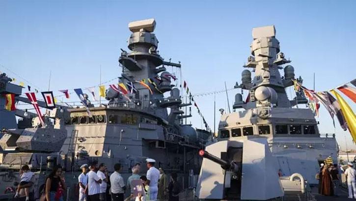 "Mavi Vatan'ın" vurucu güçleri TEKNOFEST'te omuz omuza