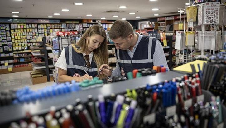 Kırtasiye denetimleri kapsamında 990 firmaya 15 milyon TL ceza