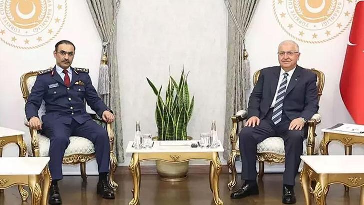 Bakan Güler, Katar Genelkurmay Başkanı Al Mannai'yi kabul etti