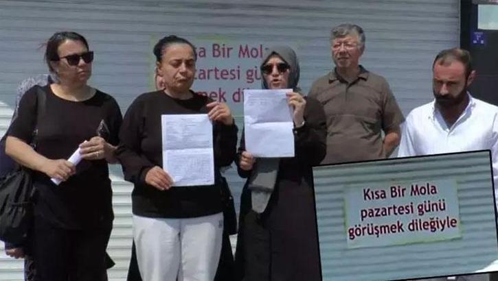 Kenti ayağa kaldıran olay! Dükkanın kapısına yazdığı kan dondurdu