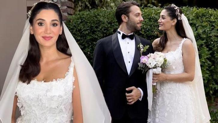 14 yıllık arkadaşıyla evlenmişti! Sitare Akbaş'tan yeni düğün pozları geldi