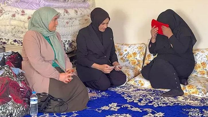 Cumhurbaşkanı Erdoğan'ın "Terörsüz Türkiye" mektubu Van'daki şehit ailesine ulaştı