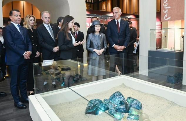 Japon Prenses'ten 'Arkeolojinin Altın Çağı'na yolculuk