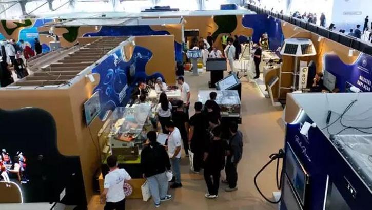 Bakanlığın örnek projeleri TEKNOFEST'te! Deprem tüneli ile asrın inşa seferberliği anlatılıyor