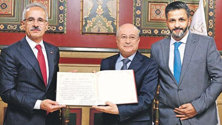 Hicaz Demiryolu'nda ilk adım atıldı