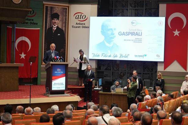 İsmail Bey Gaspıralı Ankara’da düzenlenen törenle anıldı