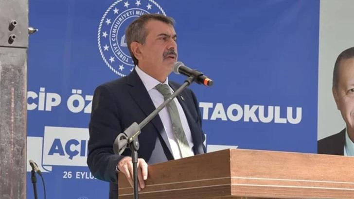 Bakan Tekin: Deprem bölgesinde derslik sayısını yüzde 16 artırdık